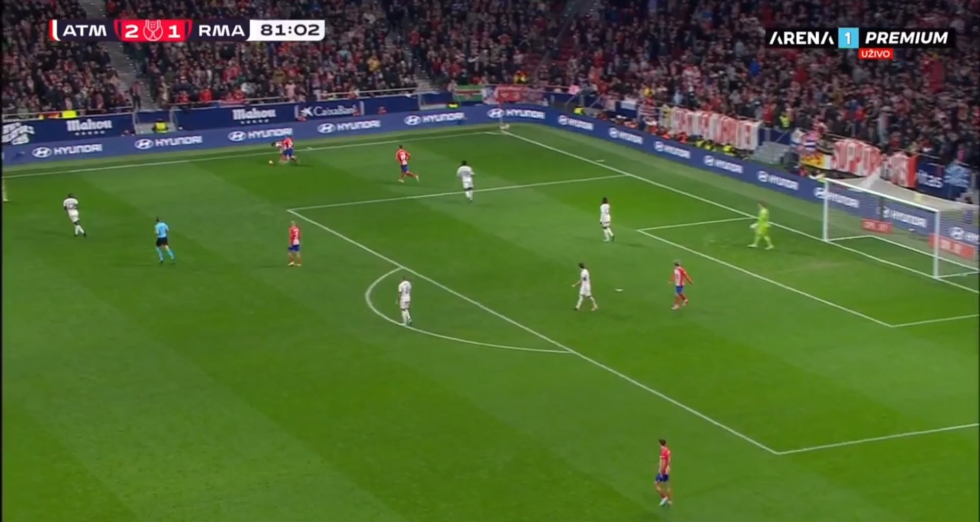 Atlético Madrid 2-[2] Real Madrid: Joselu 82' (Jude Bellingham assist)