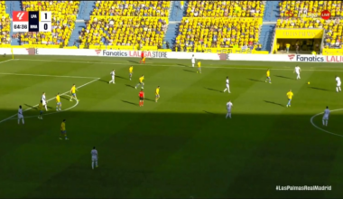 Las Palmas 1-[1] Real Madrid: Vinícius Júnior 65' (Eduardo Camavinga assist)