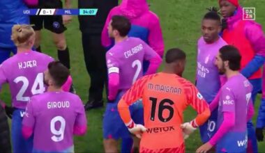 Milan just left the field, Maignan stop playing after racist chants by Udinese fans