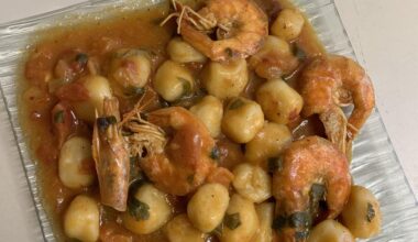 Dombrés aux crevettes (Typique Guadeloupe)