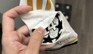 Just got my jersey and patch is peeling off