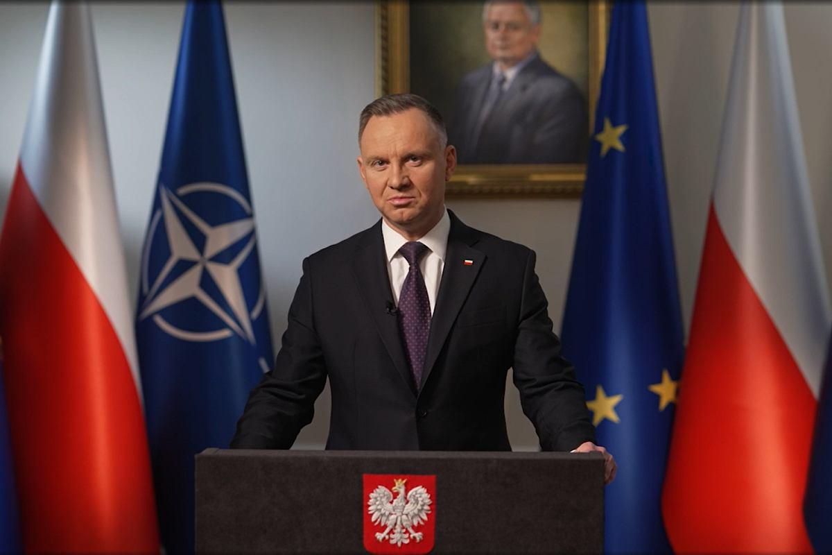 Czemu nikt nie mówi o obrazie pana prezesa w gabinecie Dudy?