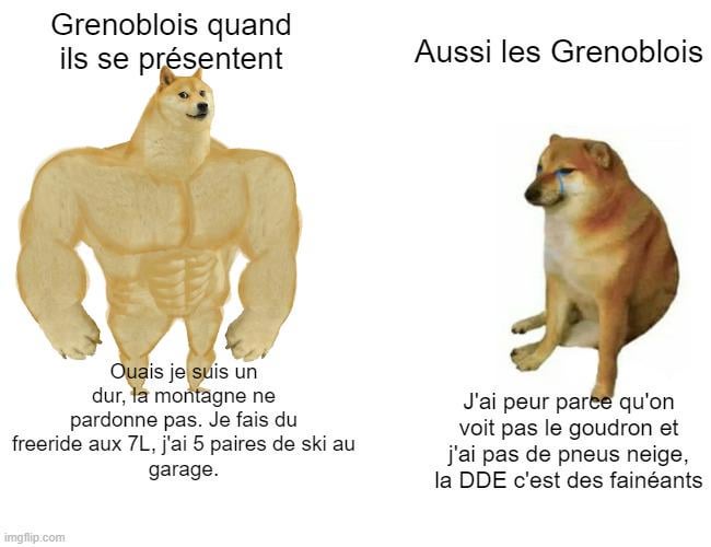 Vu que la neige risque de descendre en plaine ce weekend, on va avoir le droit aux classiques "ils font quoi à la DDE ?"