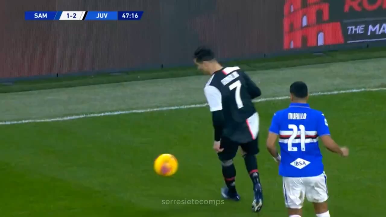 Cristiano skills at Juventus