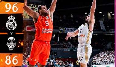 [Basket] Second win of the week in Euroleague, 96-86 against Valencia in a very tough game that went to extra time, in which Real Madrid was superior (14-4)