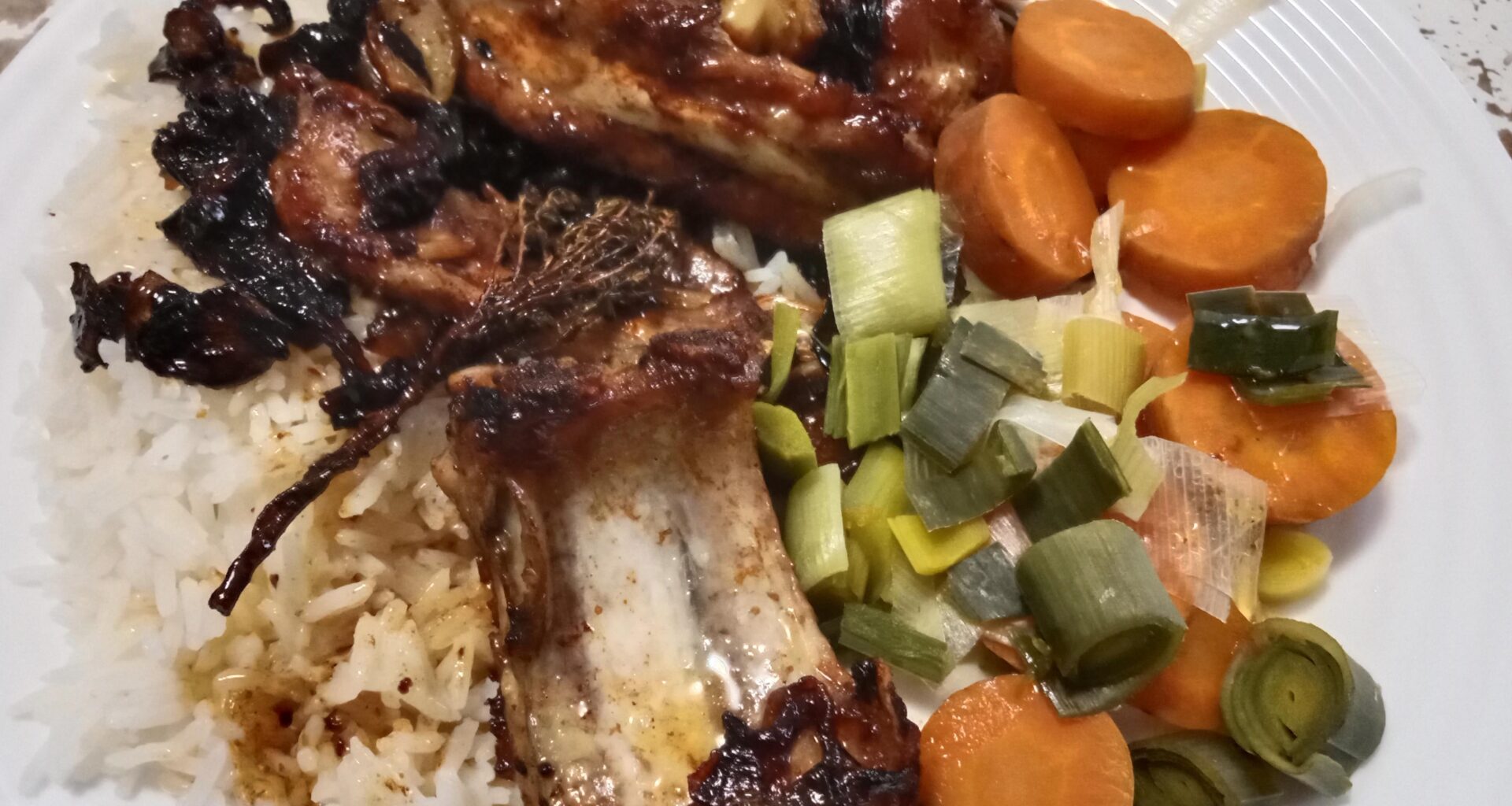 Ribs de porc au miel