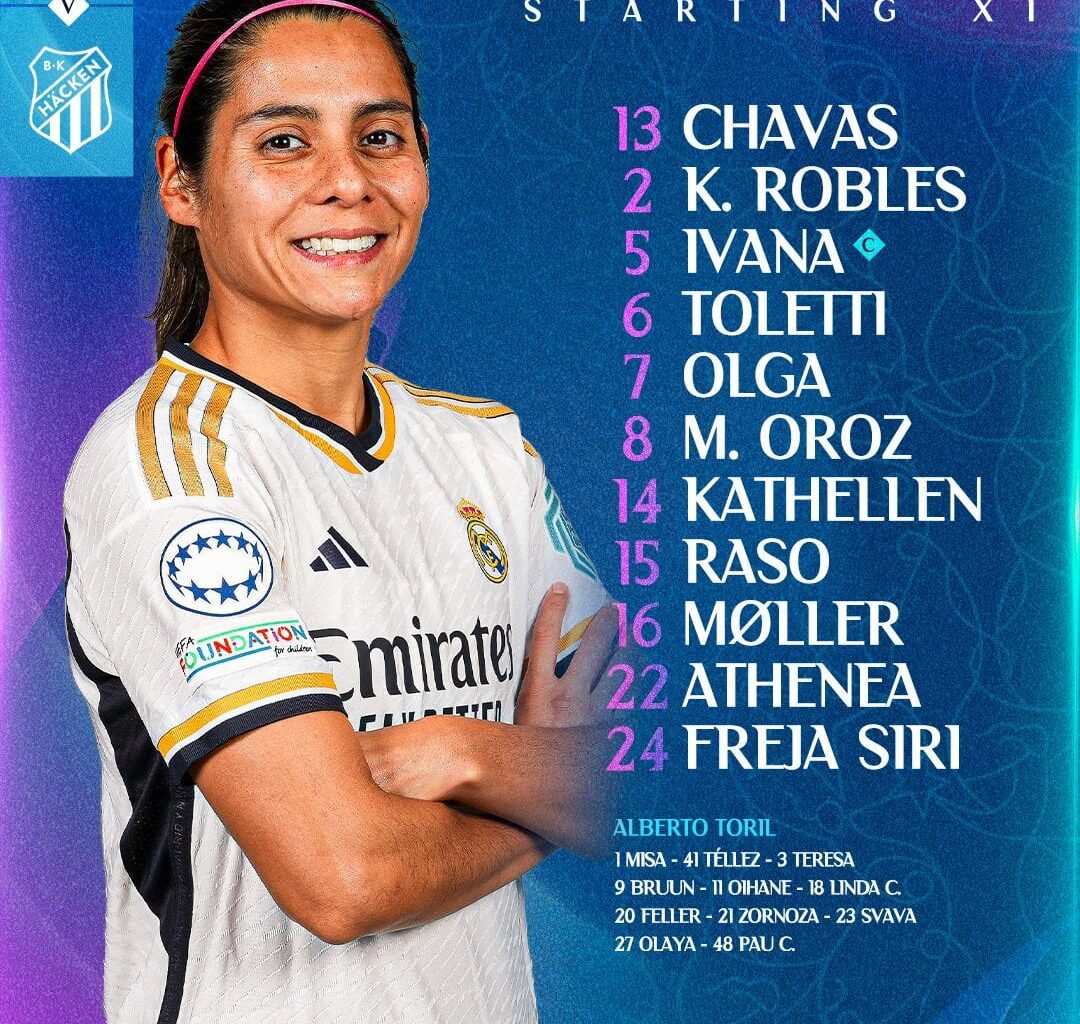 Our Starting XI against Häcken