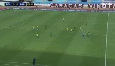 Endrick scores for Brazil against Bolivia (Pre-Olympic)