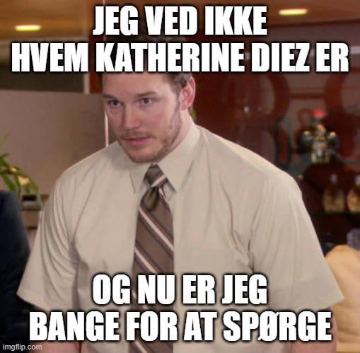Jeg har åbenbart levet under en sten