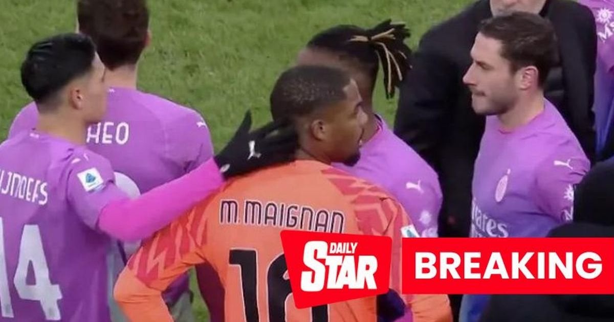 AC Milan game suspended as Mike Maignan walks off pitch after racist chanting