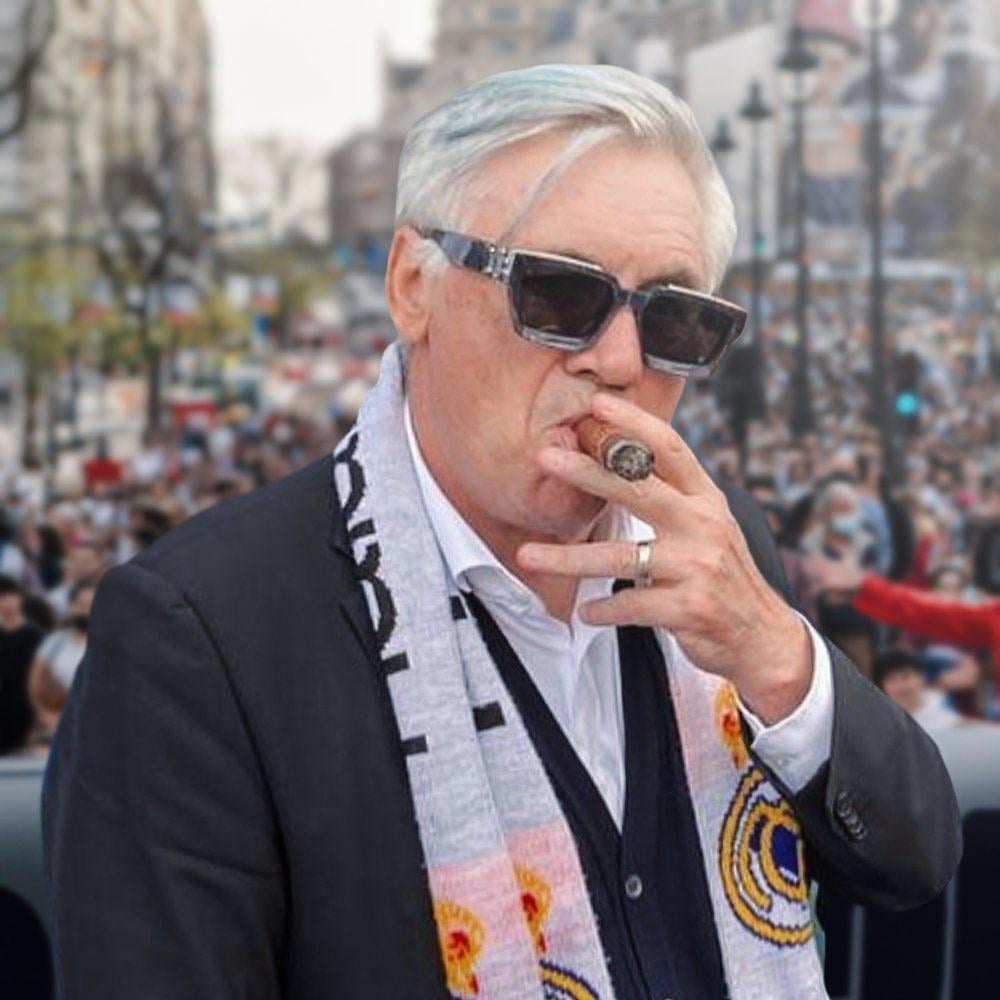 I’m sorry Ancelotti for doubting you last season you clearly were just playing 4D chest