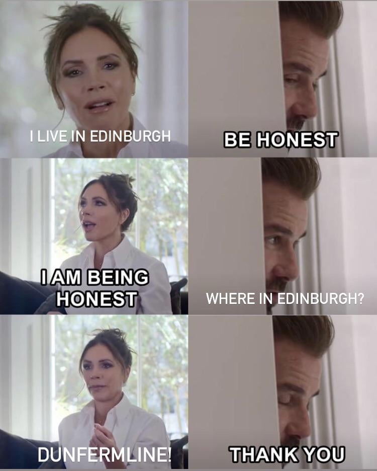 Just outside Edinburgh…