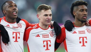 Kimmich offen für Nagelsmann-Idee als RV: "Man hat immer das Gefühl, dass ich einer bin, der die Position verweigert. Ich habe noch nie gesagt, dass mir das keinen Spaß macht oder dass ich das nicht spielen möchte. Ich liebe es, Fußball zu spielen. Dann ist es für mich zweitrangig, wo ich spiele."