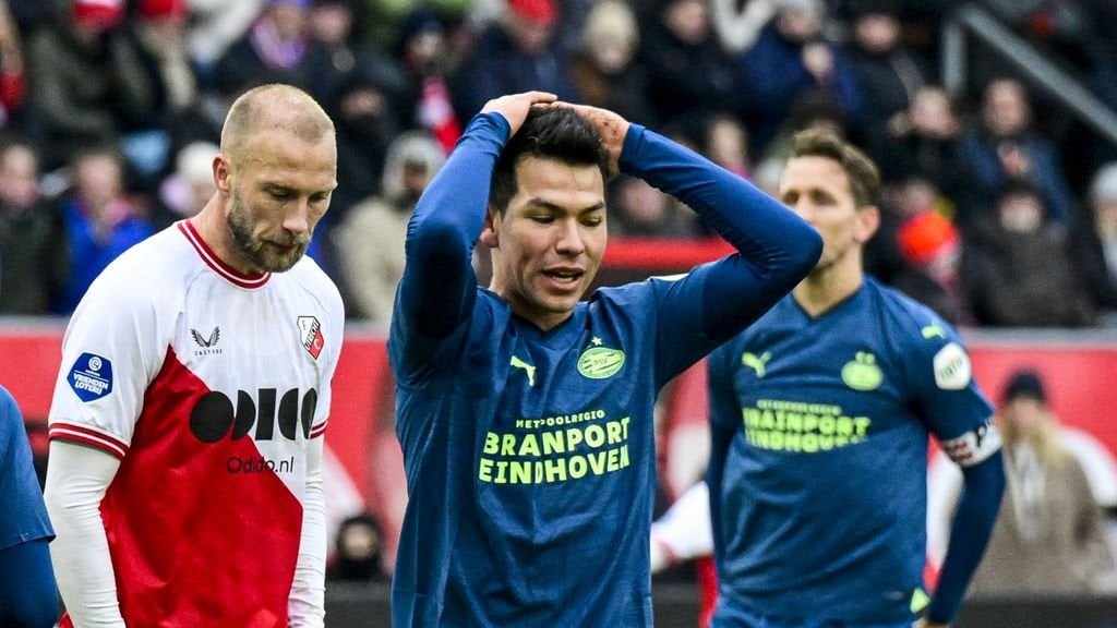 PSV winning streak ends with a draw in Utrecht, no new record in the Eredivisie