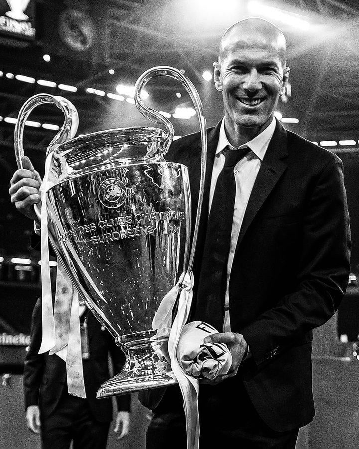 With all that is happening with our rivals, just a reminder that, Zinedine Zidane won 8 trophies before losing his 7th game as a manager