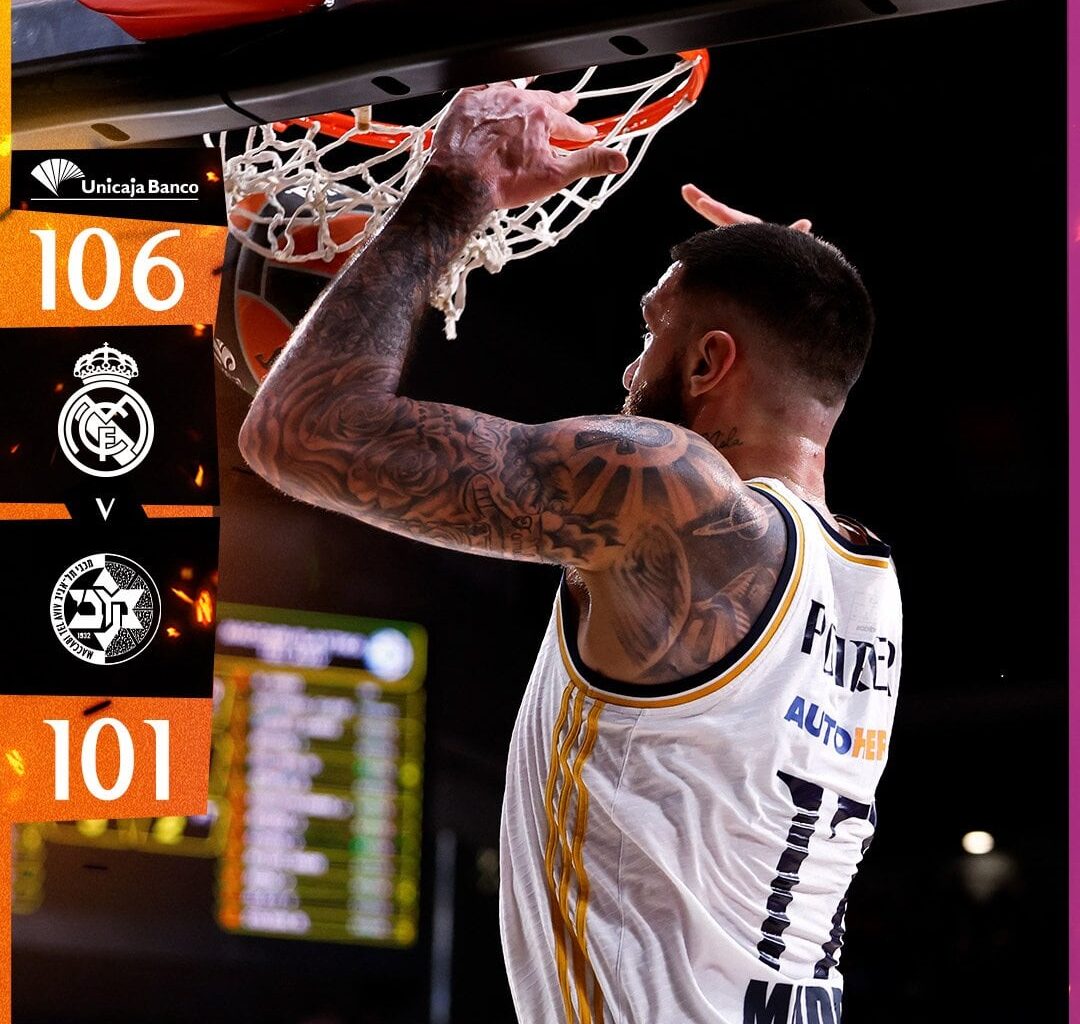 [Basket] 21° win in Euroleague, 12° at home, 106-101 against Maccabi