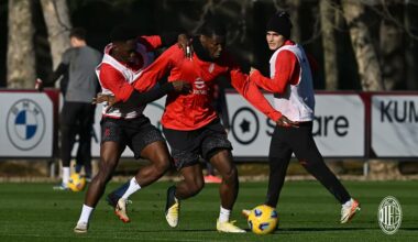 Gabbia has joined the team's training sessions officially and Musah is back in full training