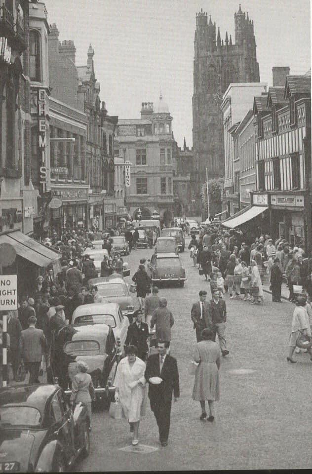 Historical Wrexham. Hope Street, early 60’s