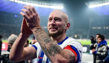 Toni Leistner: „Erstmal können wir froh sein, dass dieses Jahr kein Red Bull reingegossen wird Ansonsten ist alles Träumerei, es ist noch so lange hin, bis man den Pokal überhaupt in die Höhe recken könnte. Wenn ich mir etwas aussuchen könnte, wäre es Bier.“