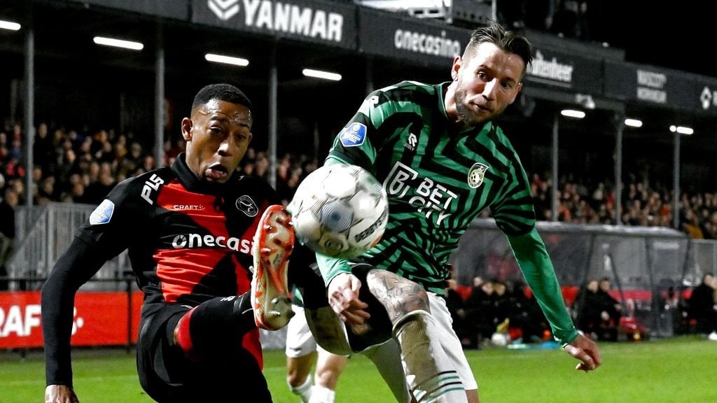Almere City and Fortuna Sittard can't score in goalless draw on unfrozen pitch