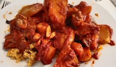 Couscous à l'agneau
