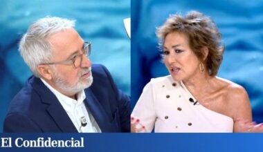 Ana Rosa se revuelve contra Xavier Sardá por criticar la gestión sanitaria de Isabel Díaz Ayuso con las mascarillas