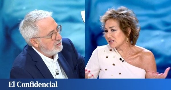 Ana Rosa se revuelve contra Xavier Sardá por criticar la gestión sanitaria de Isabel Díaz Ayuso con las mascarillas