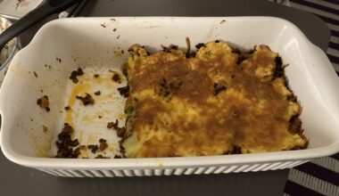 Es ist Mittwoch meine Kerle, also habe ich mal Cottage Pie gemacht