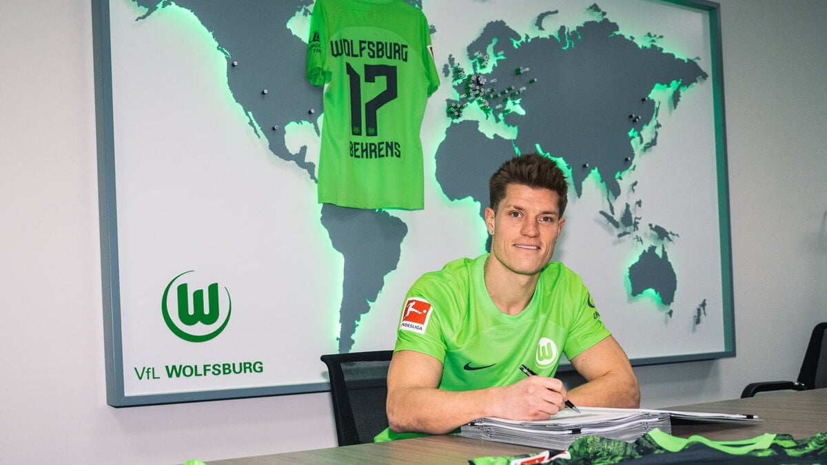 Offiziell: Behrens wird ein Wolf - Die Grün-Weißen verpflichten Stürmer von Union Berlin