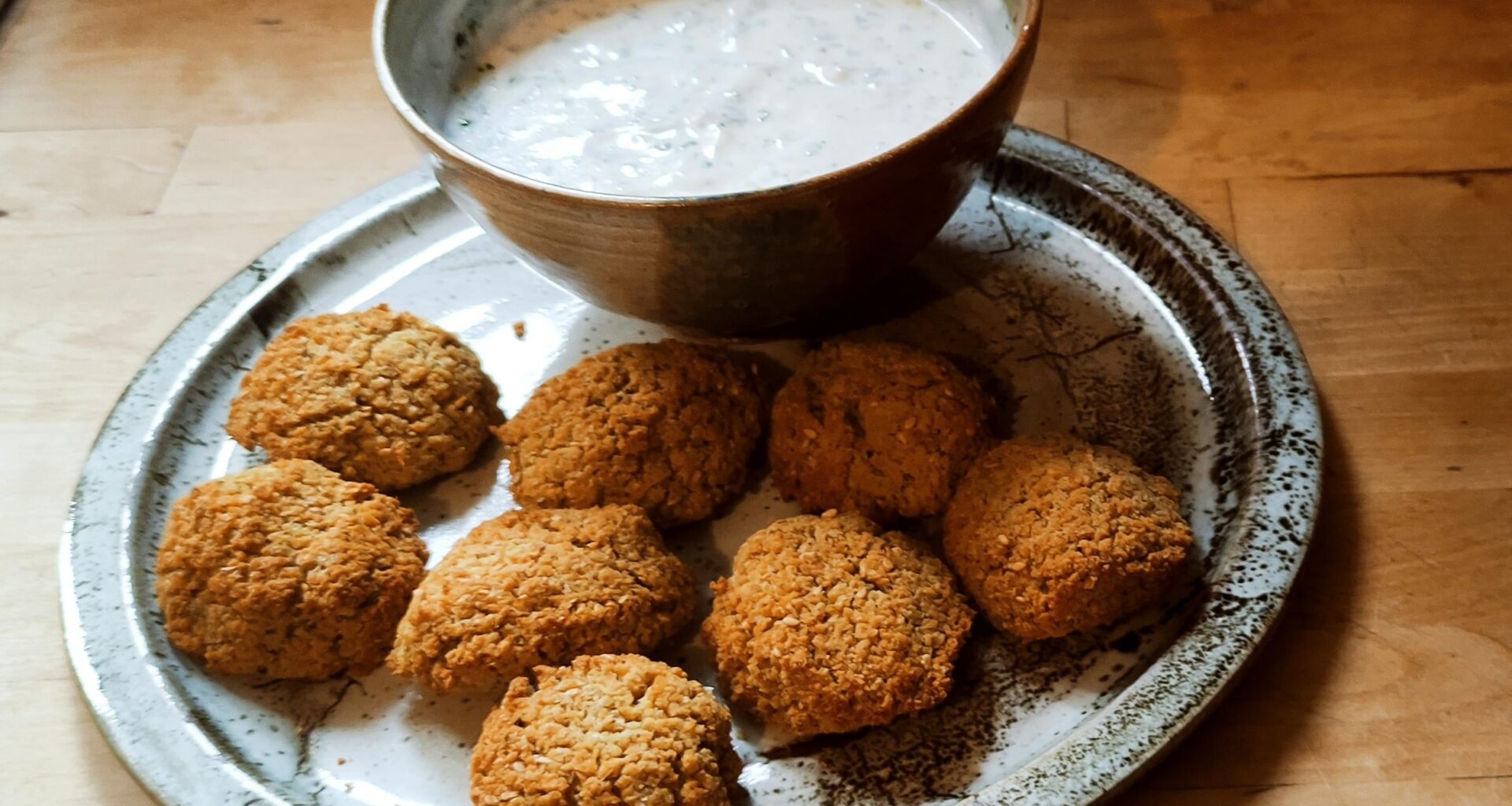 Ce midi c'est falafels maison