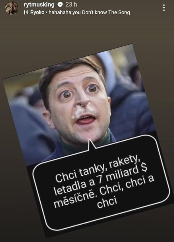Rytmus na instagrame