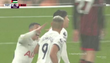 Tottenham Hotspur [2] - 0 Bournemouth - Son Heung-min 71'