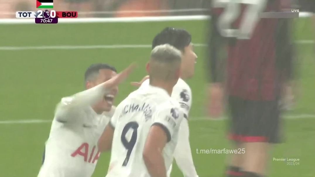 Tottenham Hotspur [2] - 0 Bournemouth - Son Heung-min 71'