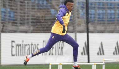 Eder Militao is on track to return to the pitch by late February or early March