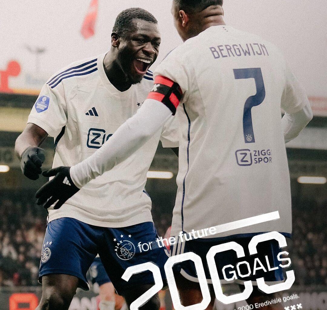 Ajax has scored 2000 Eredivisie goals this century!