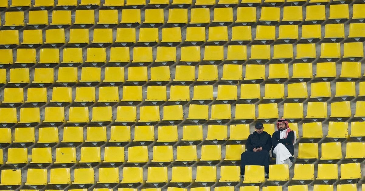 Latest Saudi shambles sees historic Italian footy match played in front of almost nobody