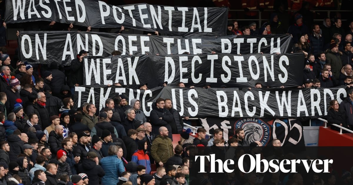 Roy Hodgson has few words to share as Palace’s gentle decline continues | Crystal Palace