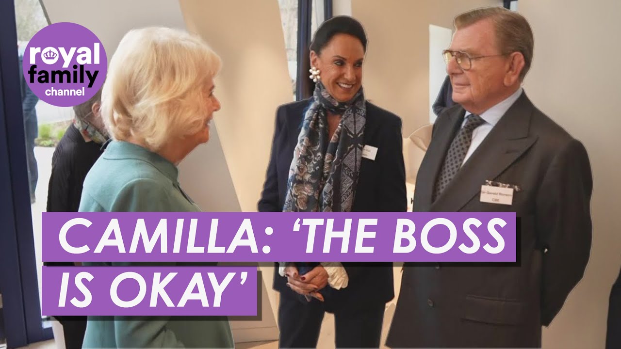 Queen Camilla Says The King is ‘Doing His Best’ After Operation