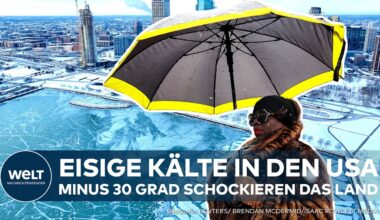 USA IM FROSTGRIFF: "Wetterbedingte Tote" durch harte Kältewelle! Wie die US-Bürger damit umgehen