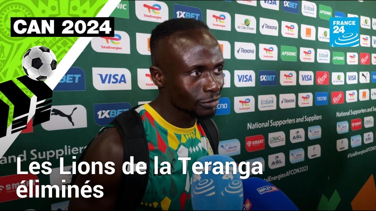 CAN 2024 - "On a perdu, le football est cruel" : les Lions de la Teranga éliminés par les Eléphants
