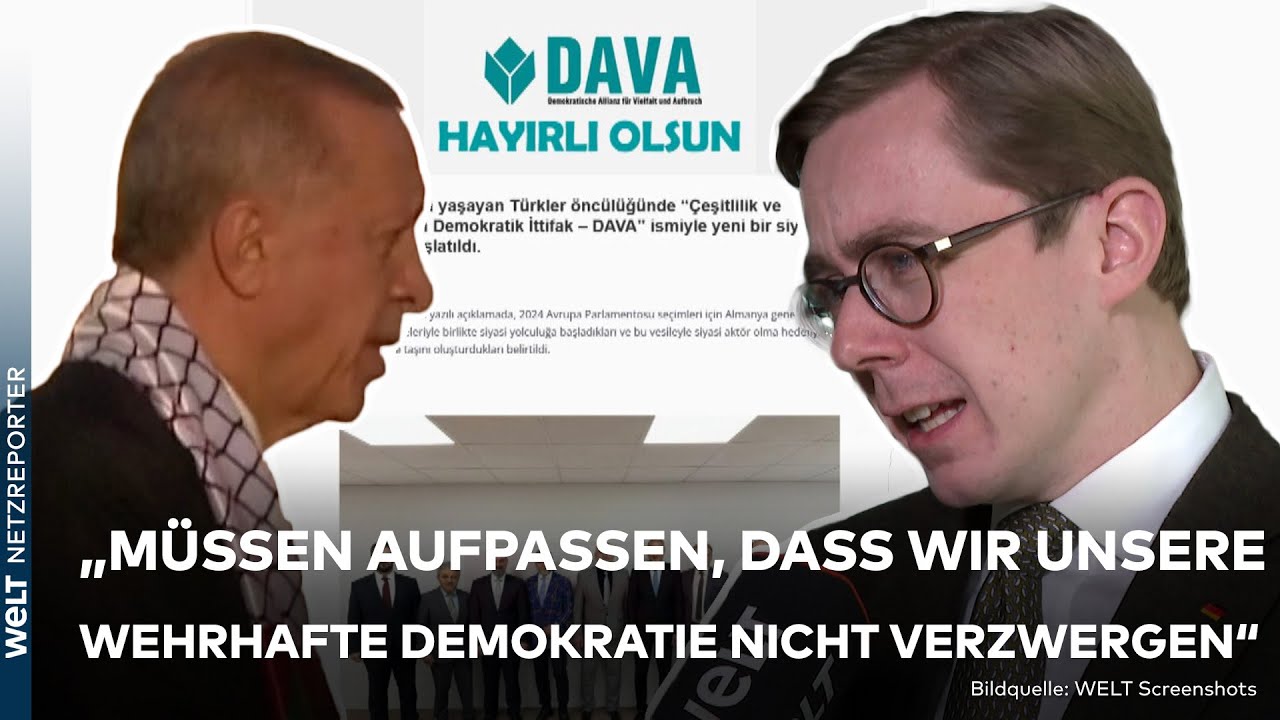 DAVA: Gefahr für Deutschland? Erdogans langer Arm – AKP-Ableger tritt zur Europawahl an