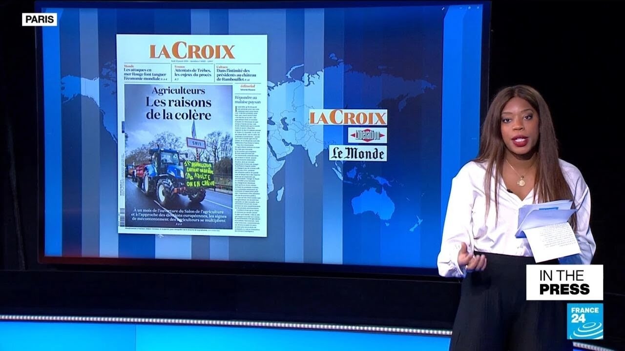 After Dutch, German and Polish counterparts, French farmers voice anger • FRANCE 24 English