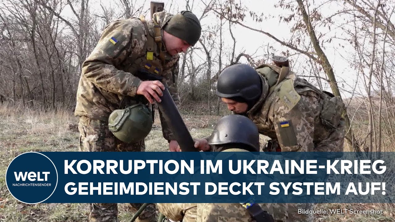 KRIEG IN UKRAINE: Korruption im Militär! Geheimdienst SBU deckt verzweigtes System auf!
