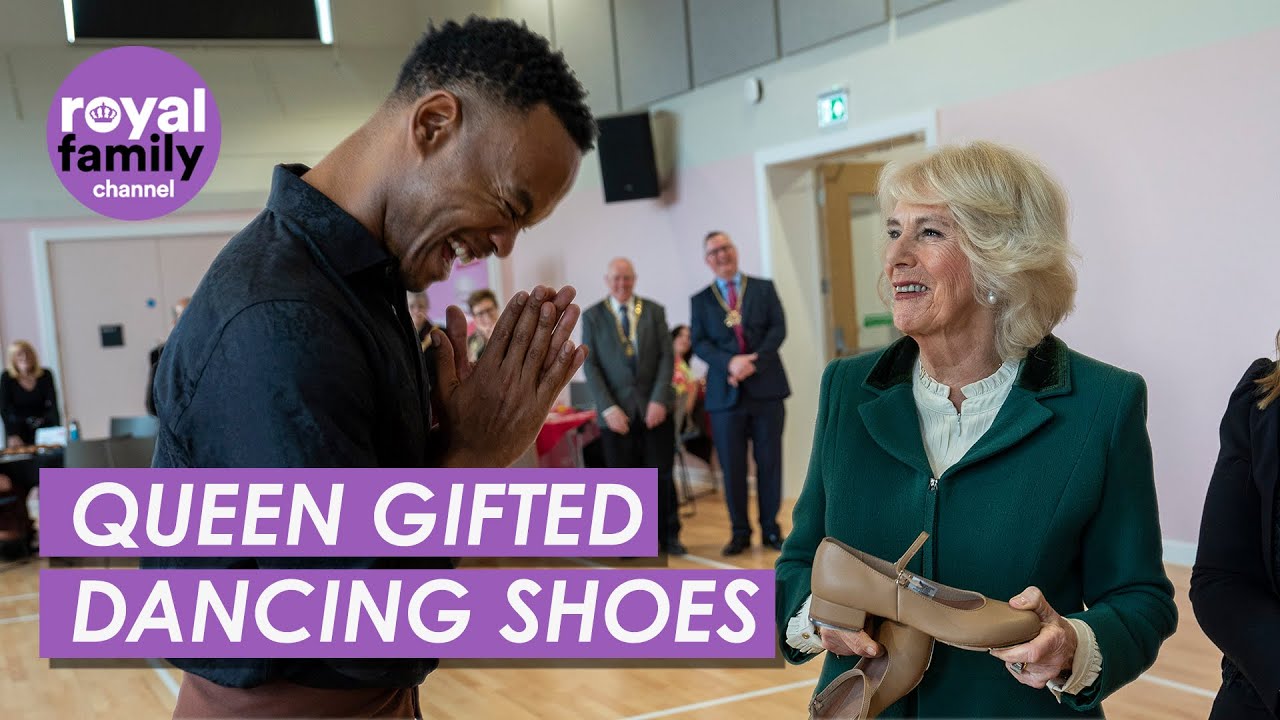 'Strictly' Fan Queen Camilla Joins Johannes Radebe at Dance Class