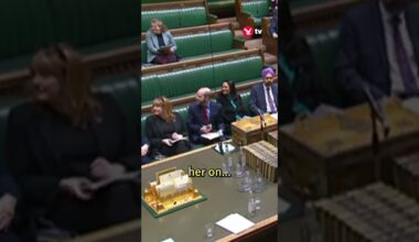 MP's phone alarm interrupts Commons debate #shorts
