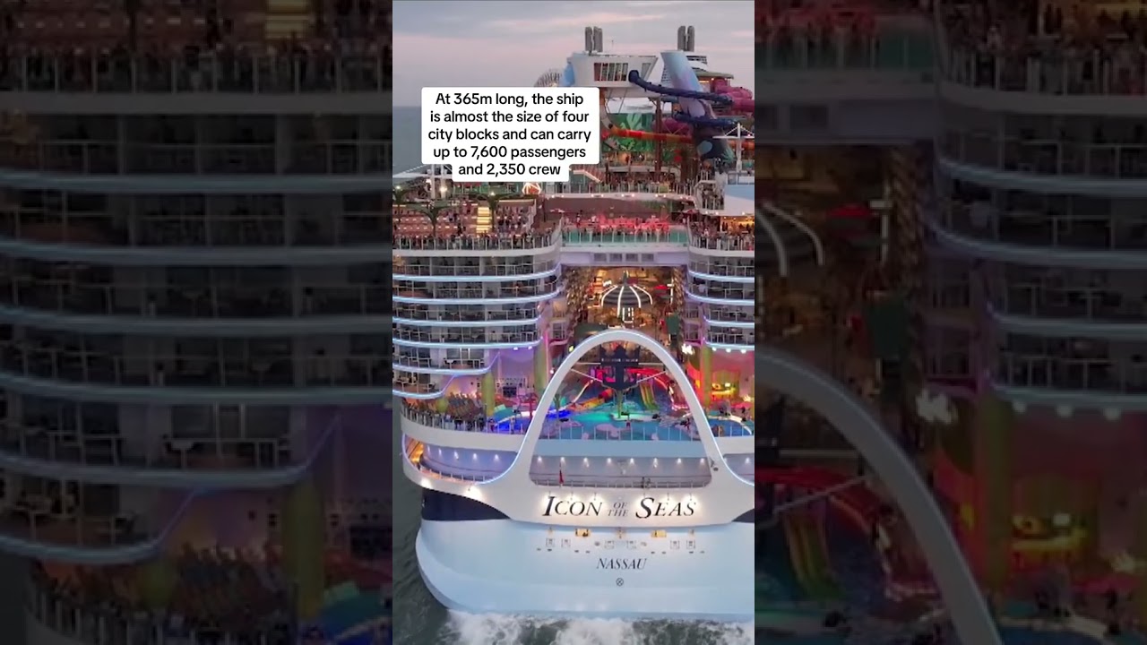 Watch the world’s largest cruise ship set sail from Miami