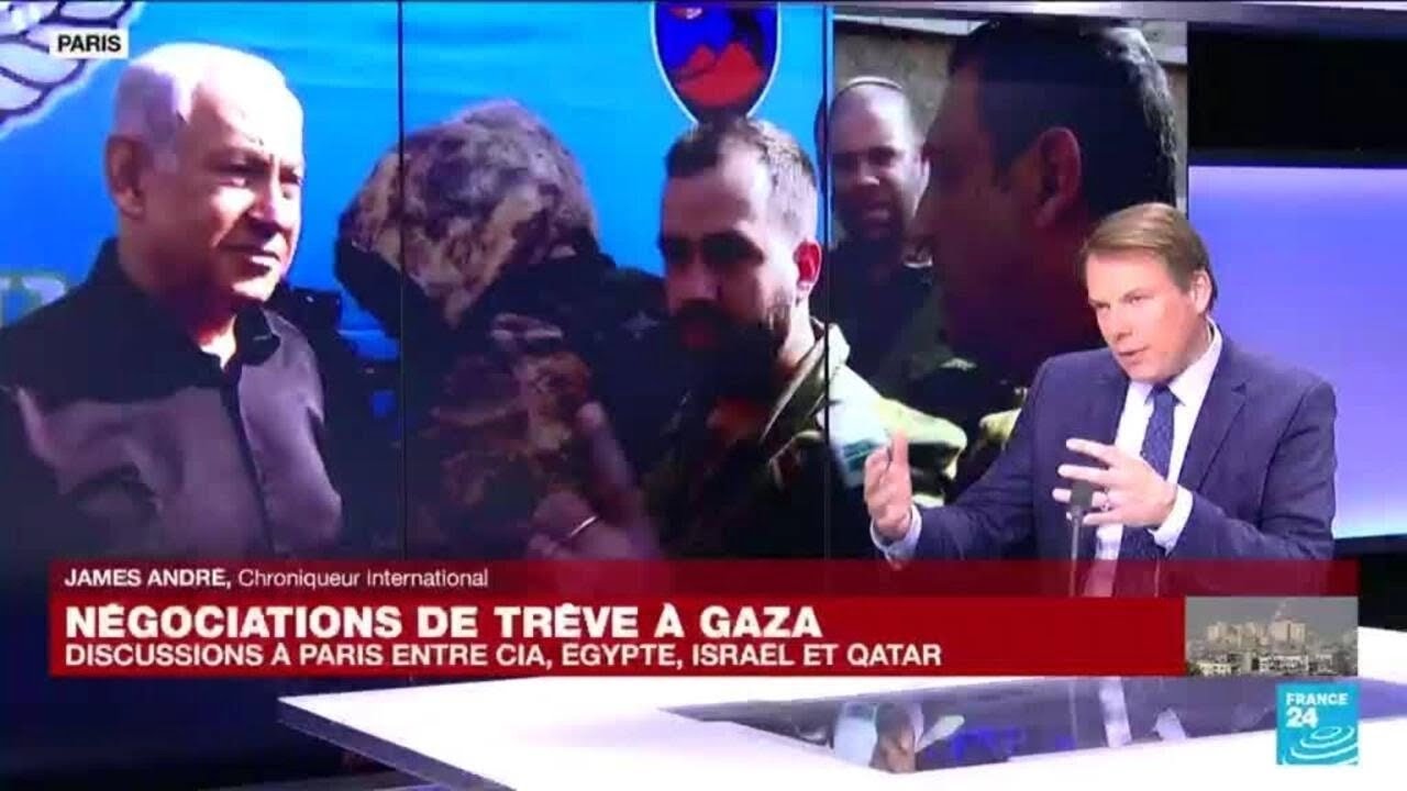 Négociations de trêve à Gaza : discussions à Paris entre la CIA, l'Égypte, Israël et le Qatar