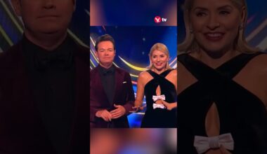 Holly Willoughby appears to swear live on air #shorts