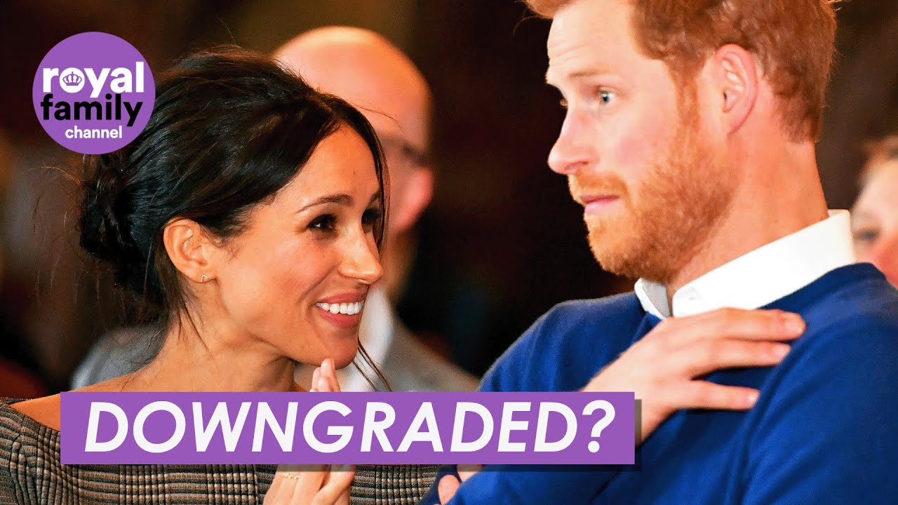 Harry and Meghan ‘Downgraded’ on Official Royal Family Website