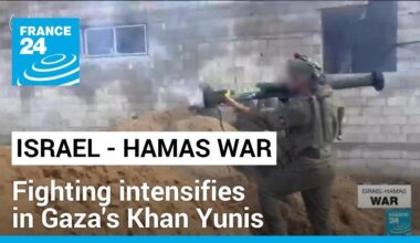 Fighting intensifies in Gaza's Khan Yunis, UN shelter hit by deadly shelling • FRANCE 24 English